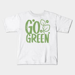 Go Green Kids T-Shirt